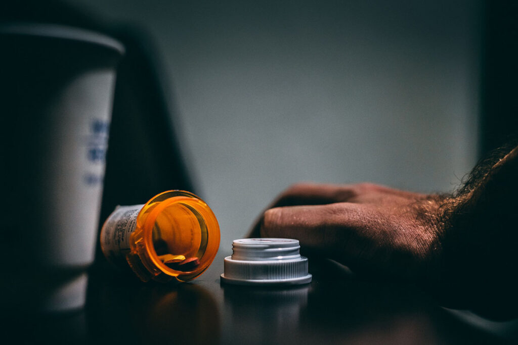 fentanyl drugs bottle
