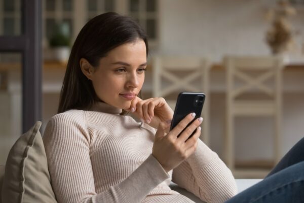 Woman reading accountability quotes in addiction recovery