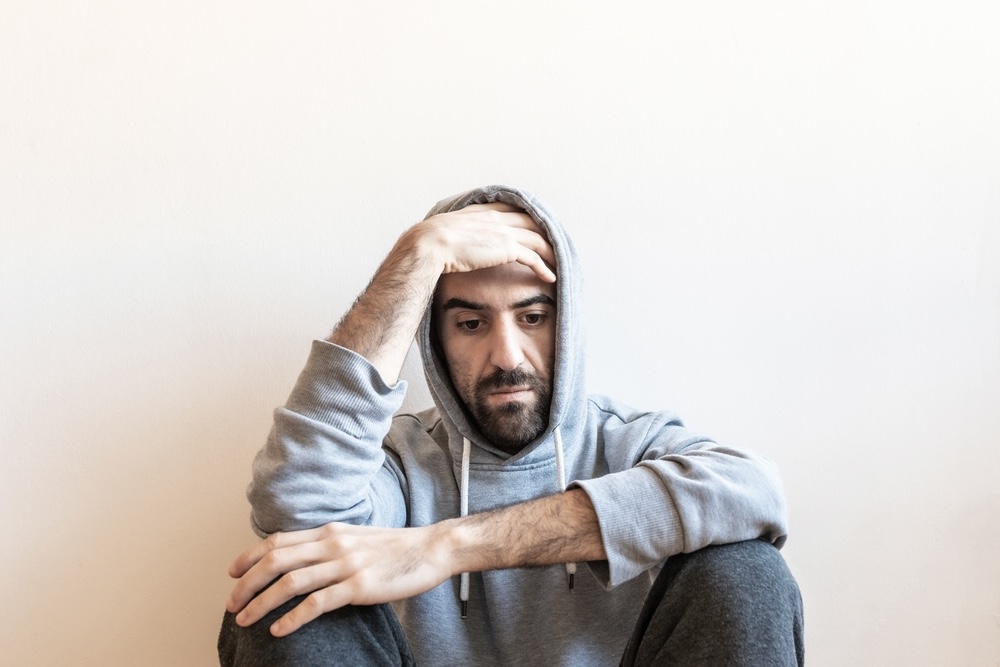 Male adult wondering if it is dangerous to detox at home
